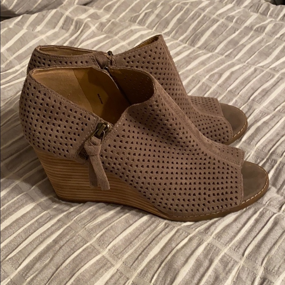 Wedge Ankle Booties